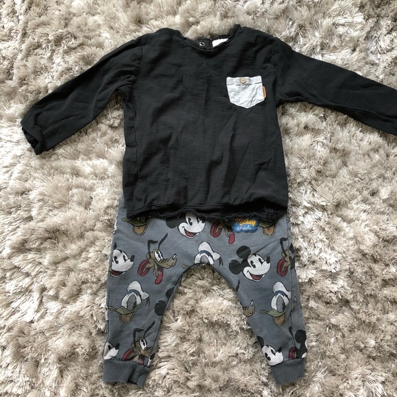 zara baby mickey mouse